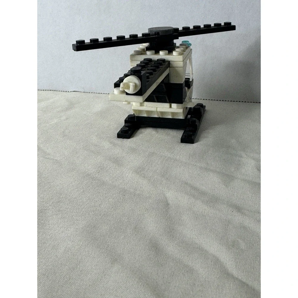 LEGO Custom SWAT Set w/ Helicopter, Car, Motorcycle,‎ Minifigs & Weapons